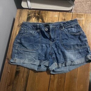 Stylish Blue Denim Jean Shorts for Women